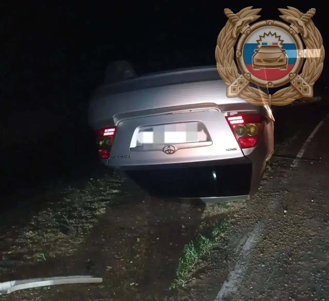 У саратовского села в перевернувшейся «Тойоте» погибла 16-летняя девочка