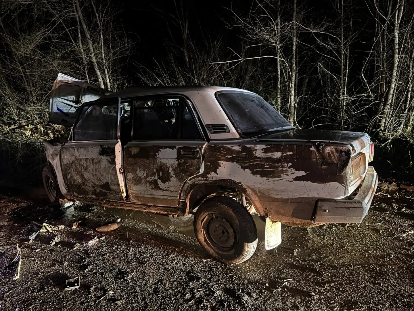 Компания подростков прокатилась ночью по саратовской трассе и попала в больницу