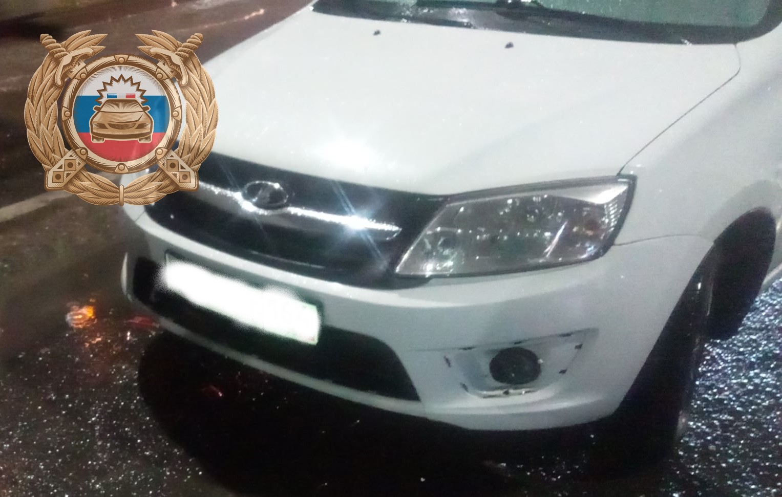 Пешеход попал под колеса «Гранты» в Саратове на Московском шоссе