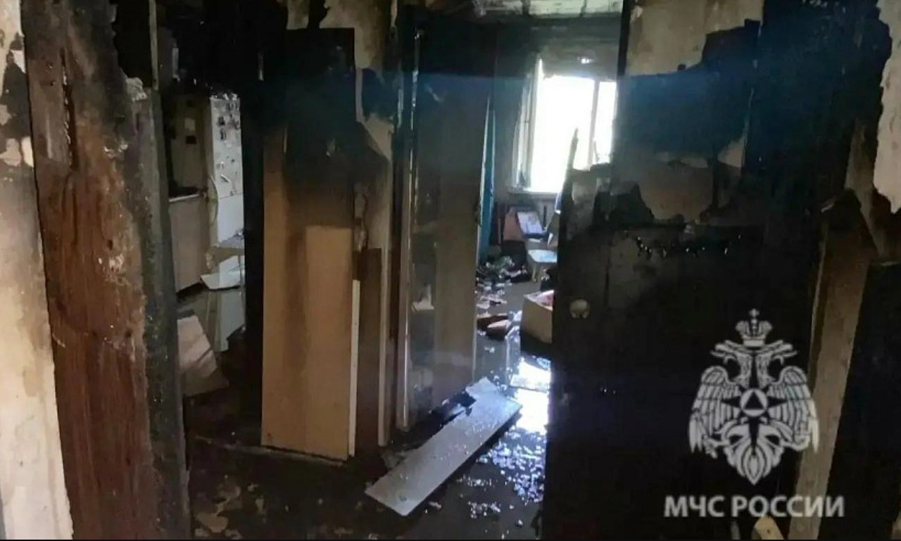 Из горящей девятиэтажки в Балакове спасли десять человек
