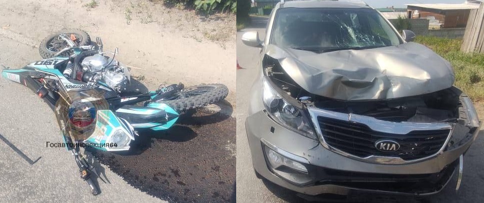 В Саратове разыскиваются свидетели летнего ДТП, в котором покалечился подросток на мотоцикле