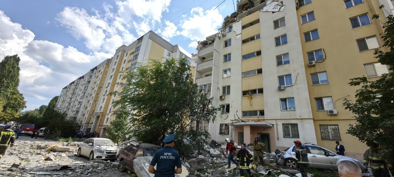 Взрыв дома на Блинова 1