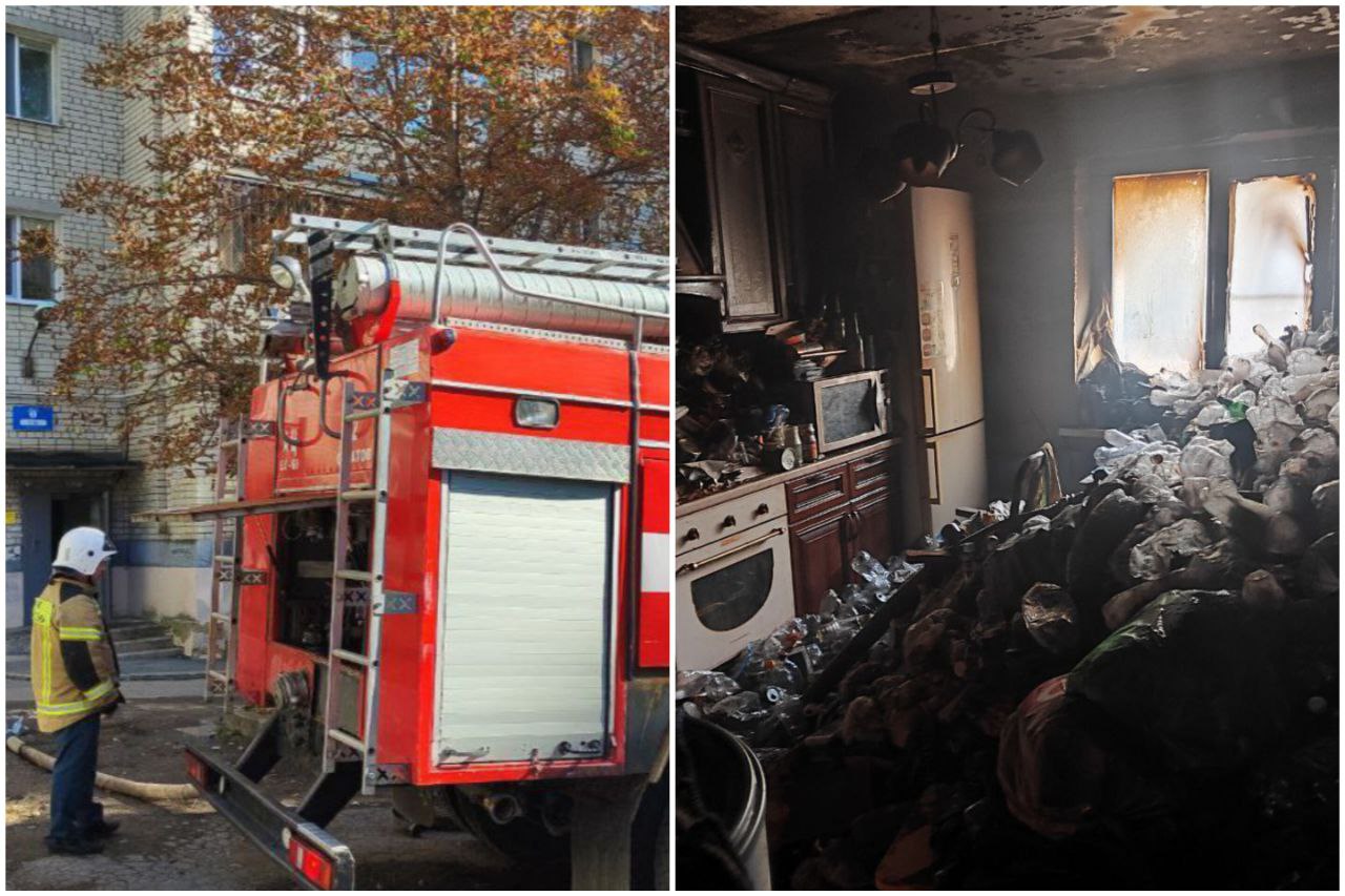 Саратовец погиб на пожаре в заваленной мусором квартире