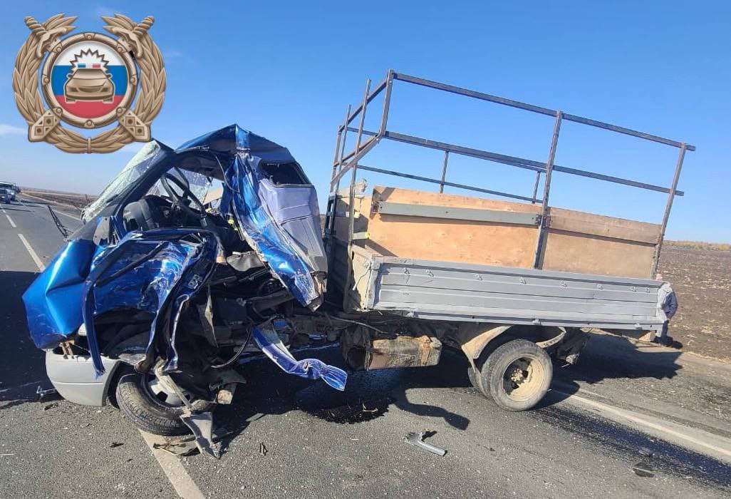 Под Саратовом большегруз раздавил «Газель», погиб водитель