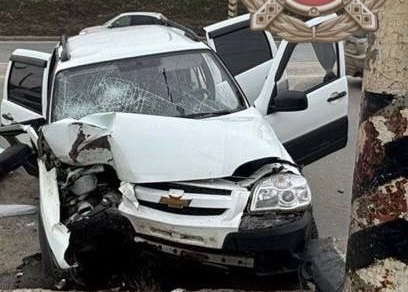В Балакове водитель "Нивы" влетел в столб: погибла его пассажирка