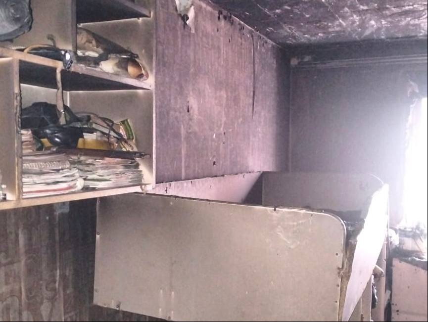 На пожаре в Марксе погиб 7-летний мальчик