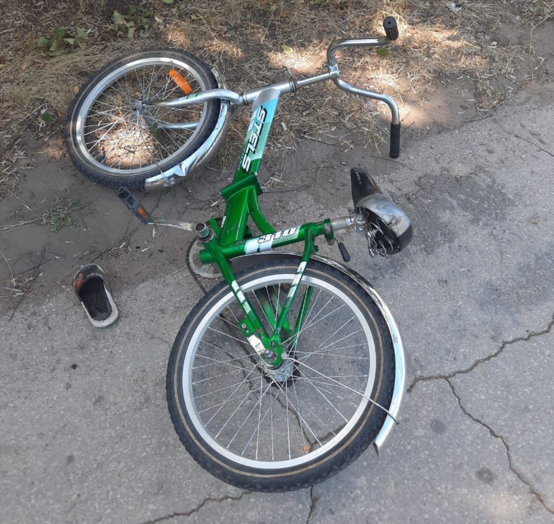 За сутки в Саратовской области в авариях пострадали двое детей на велосипедах