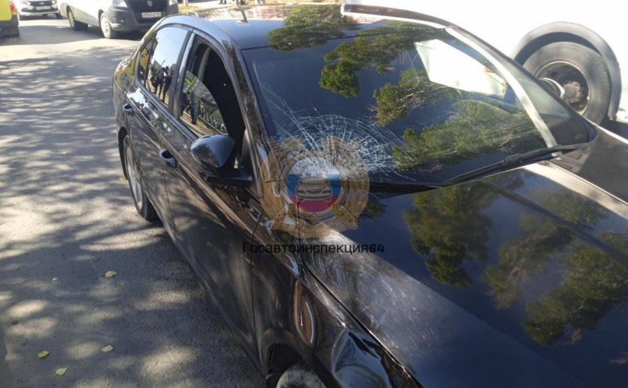 Водитель иномарки сбил девочку в Саратове на Гвардейской