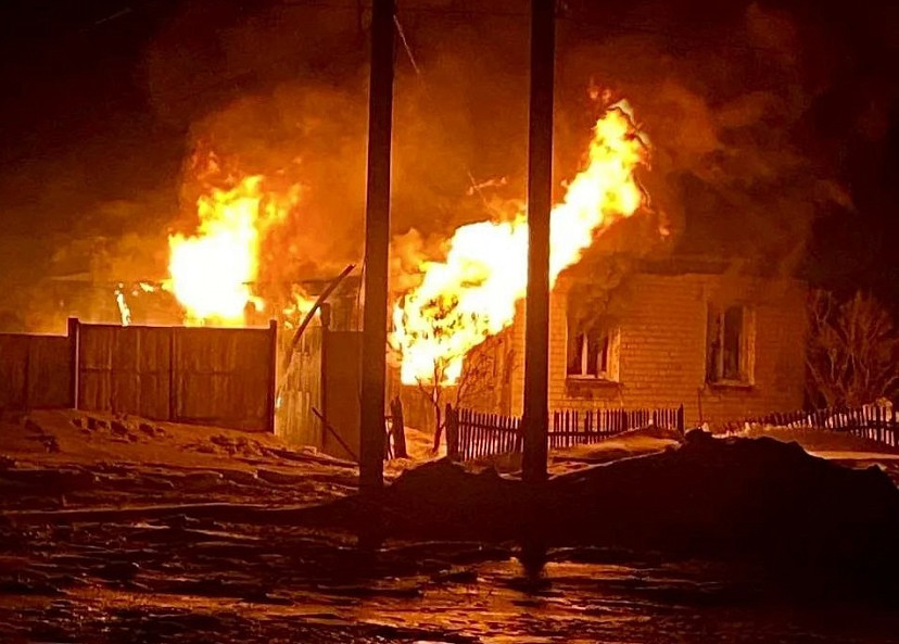 В саратовском селе непотушенная сигарета погубила мужчину