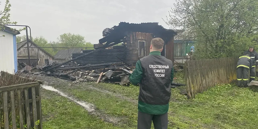 Дедушка погиб на пожаре в саратовском селе