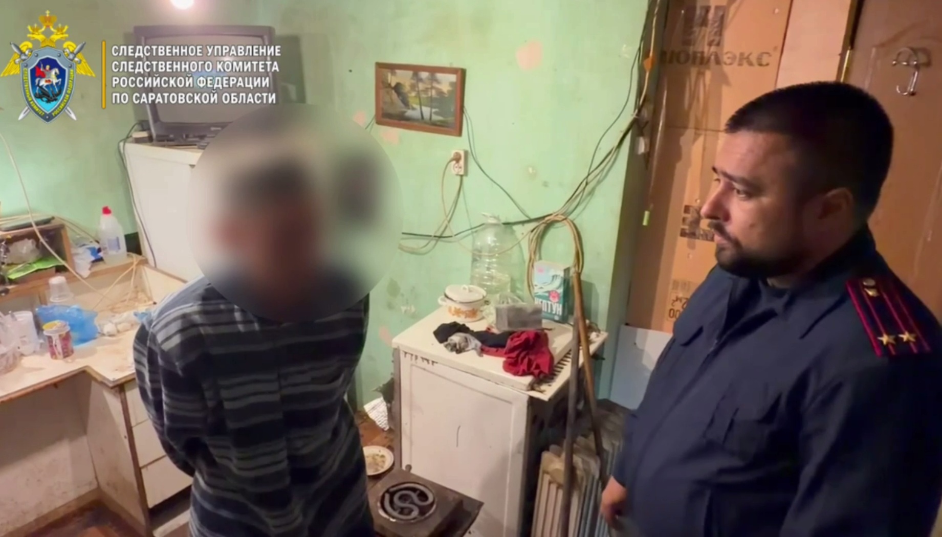 Арестован балаковец, подозреваемый в убийстве сторожа на мусорном предприятии